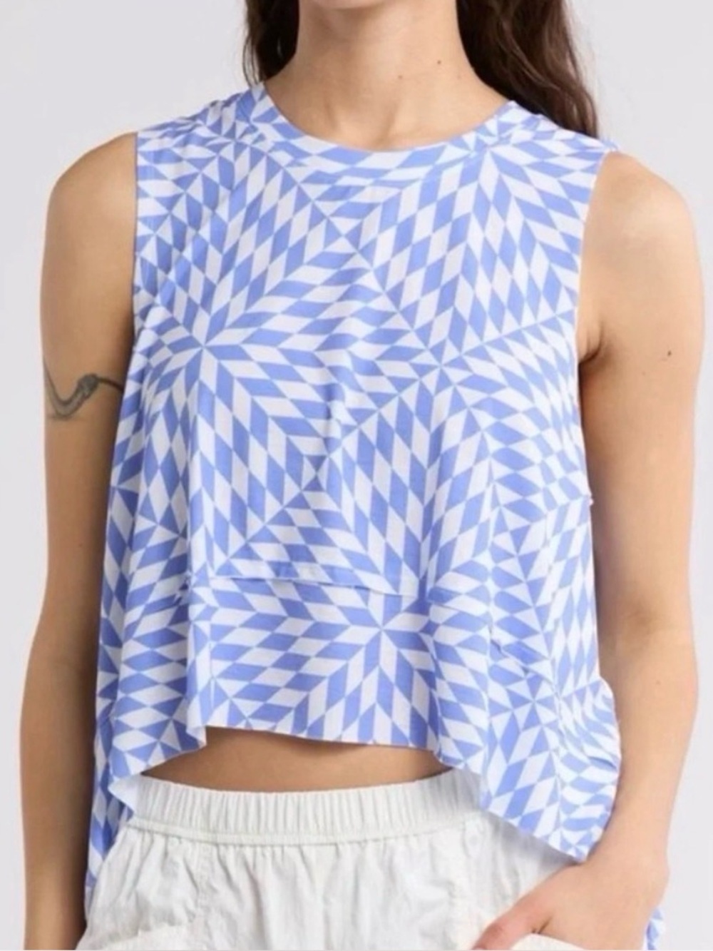 NWT FP Movement Tempo Tank Blueberry Size M